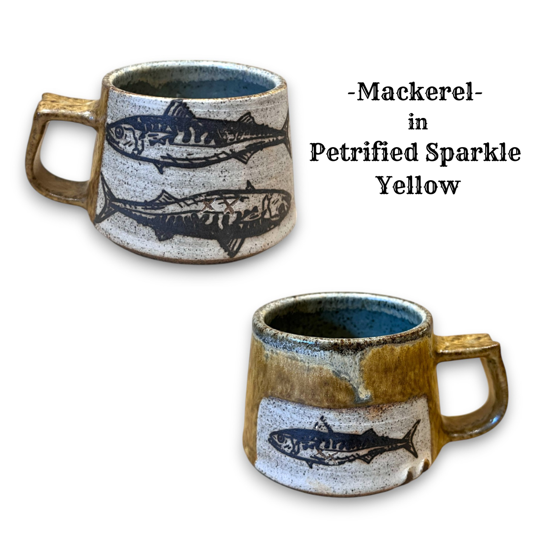 Wholesale Wide Base Fish Mug