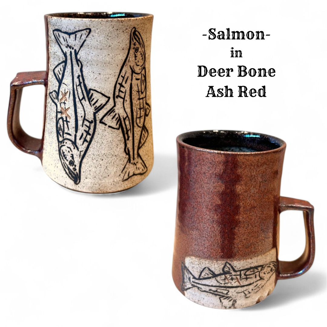 Wholesale Wide Base Fish Mug