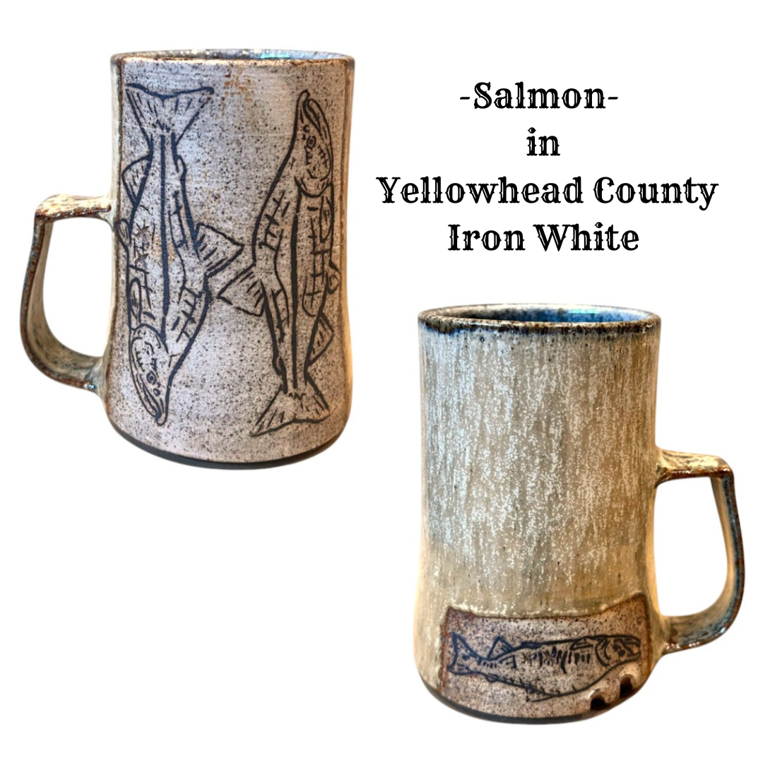 Wholesale Wide Base Fish Mug
