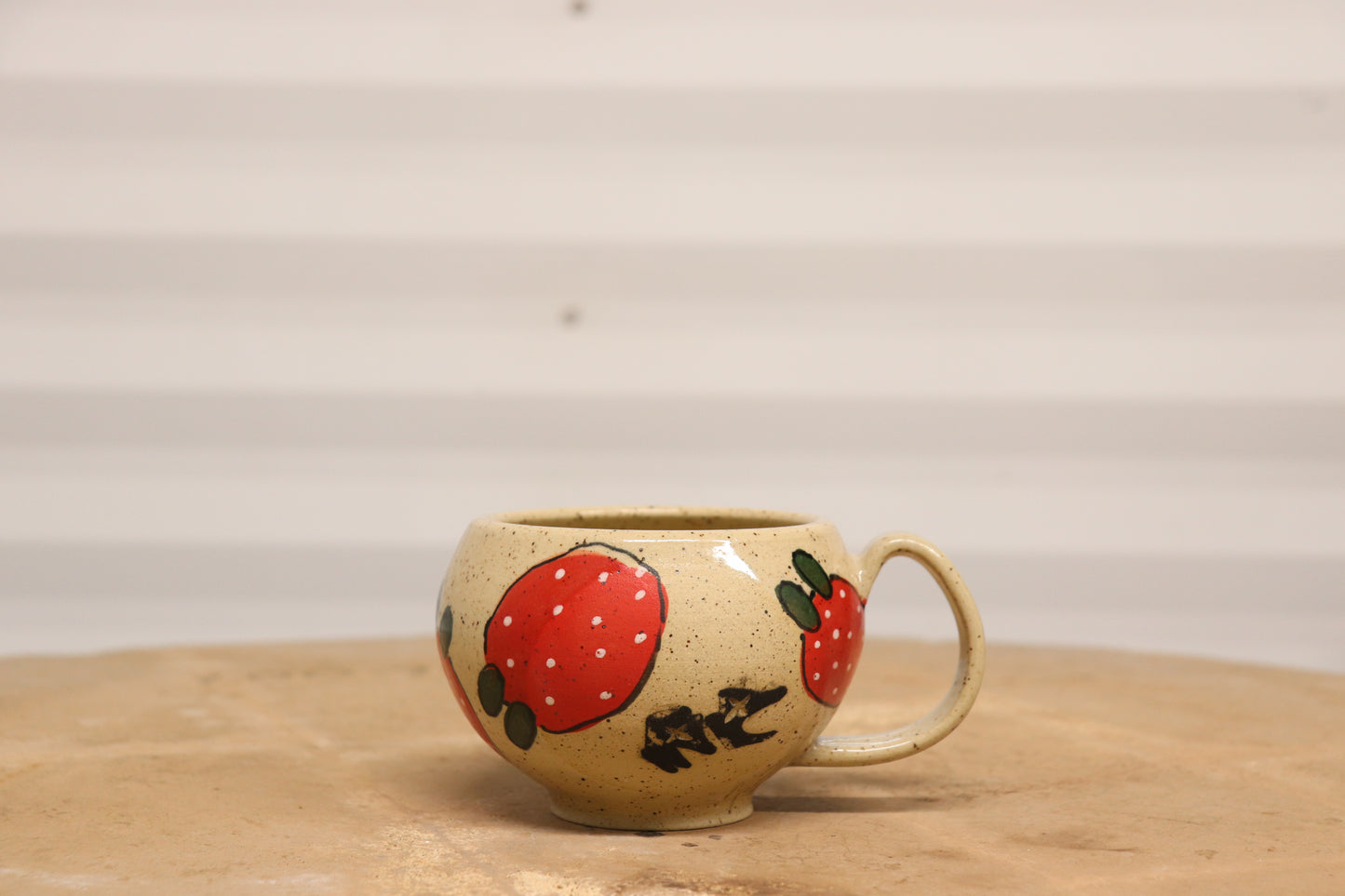 Cougar Skull + Strawberry Mug