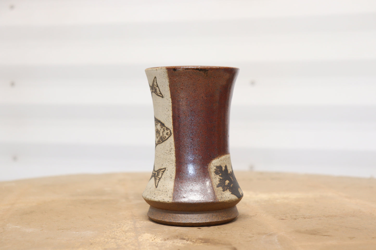 Halibut Mug - Deer Bone Ash Glaze
