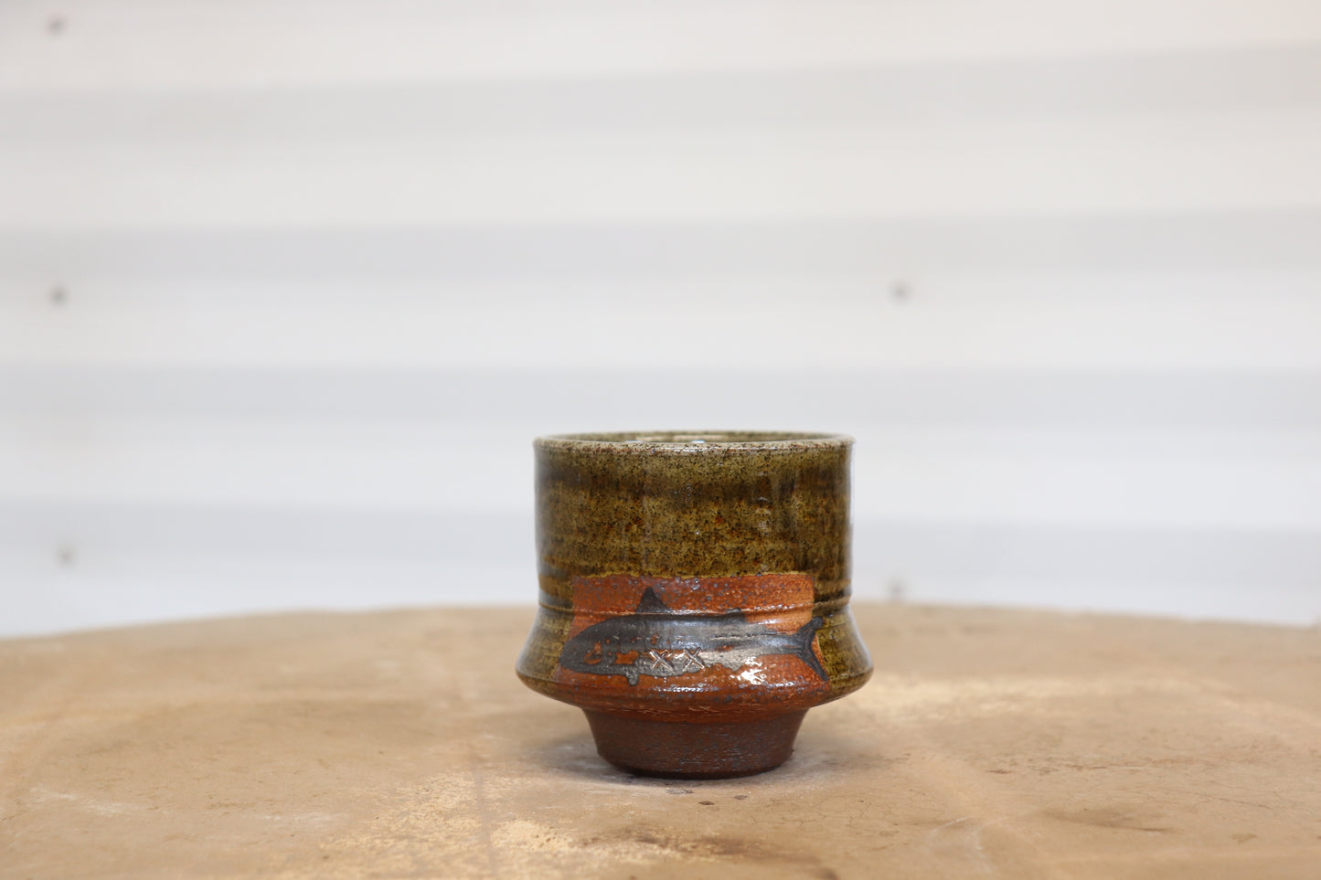 Mackerel Tumbler - Soda Fired