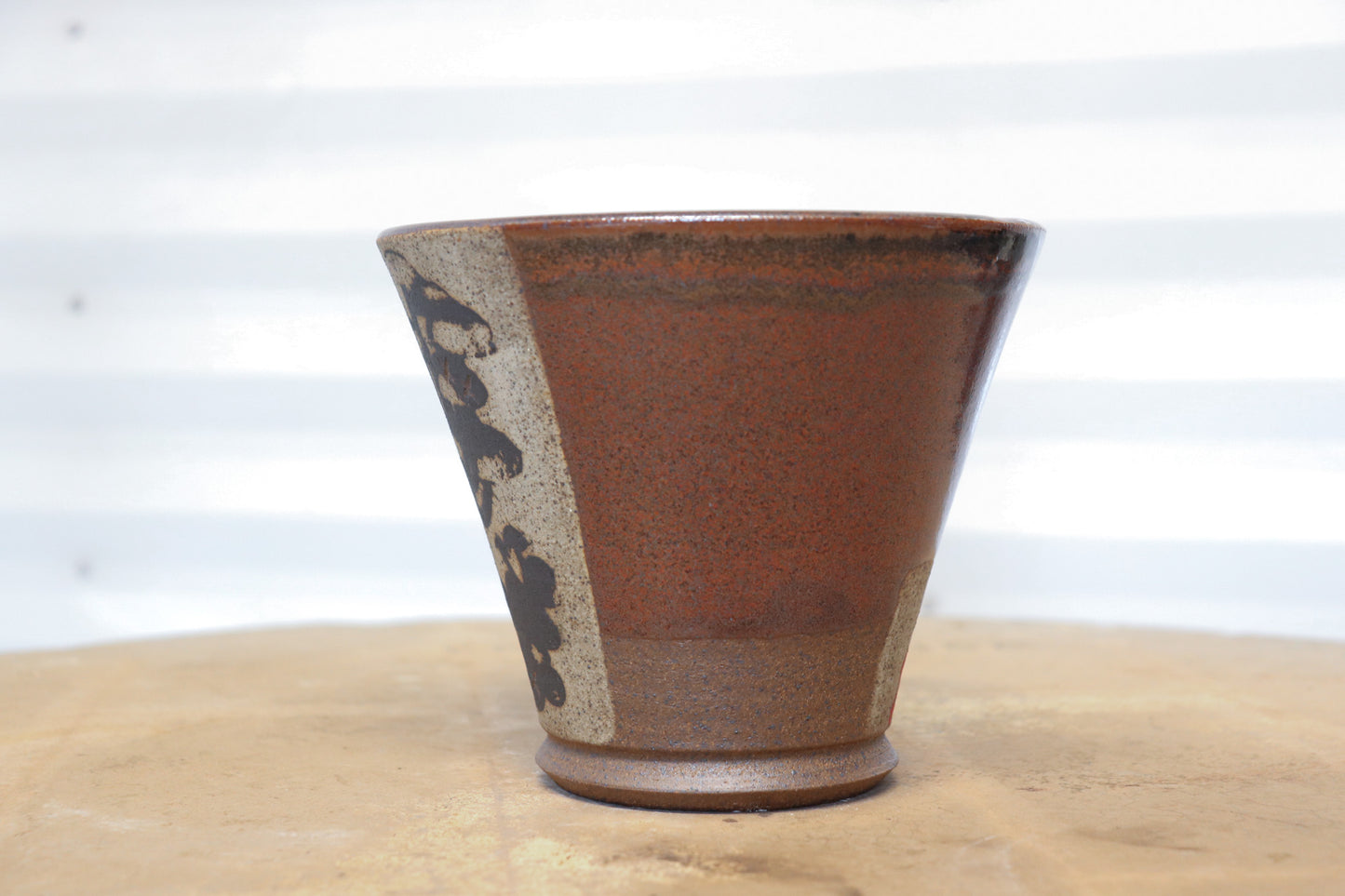 Mushroom Bowl - Deer Bone Ash Glaze
