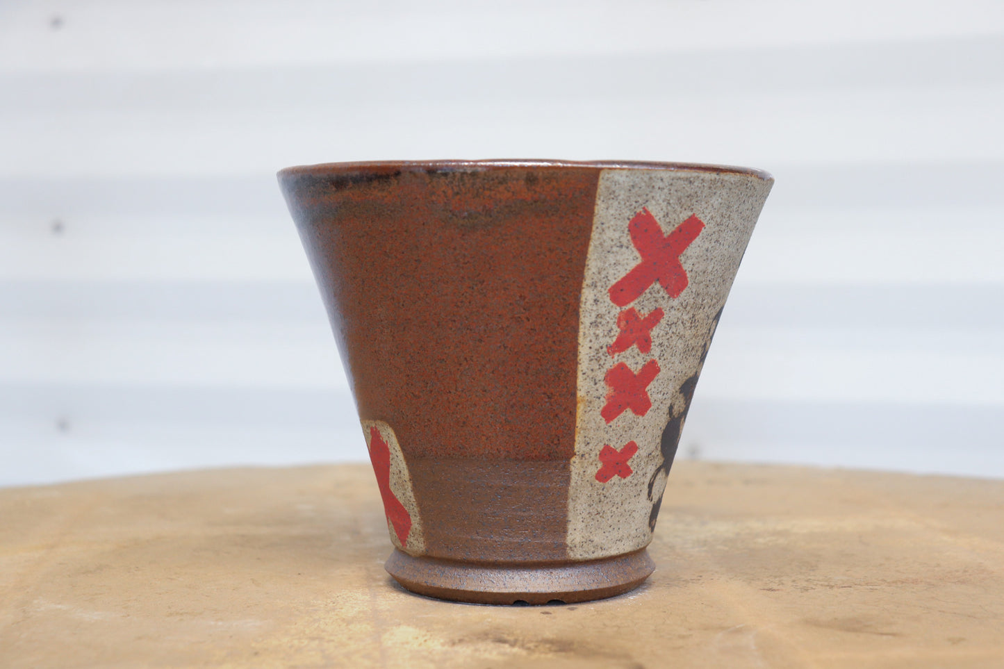 Mushroom Bowl - Deer Bone Ash Glaze
