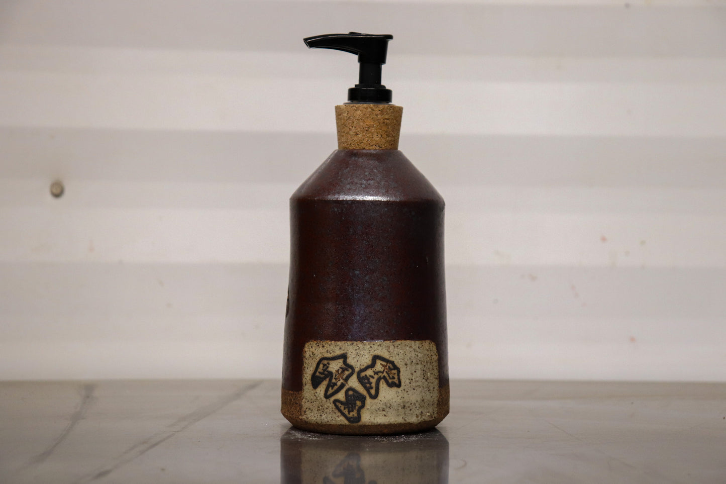 Soap Dispenser - Coyote Skull