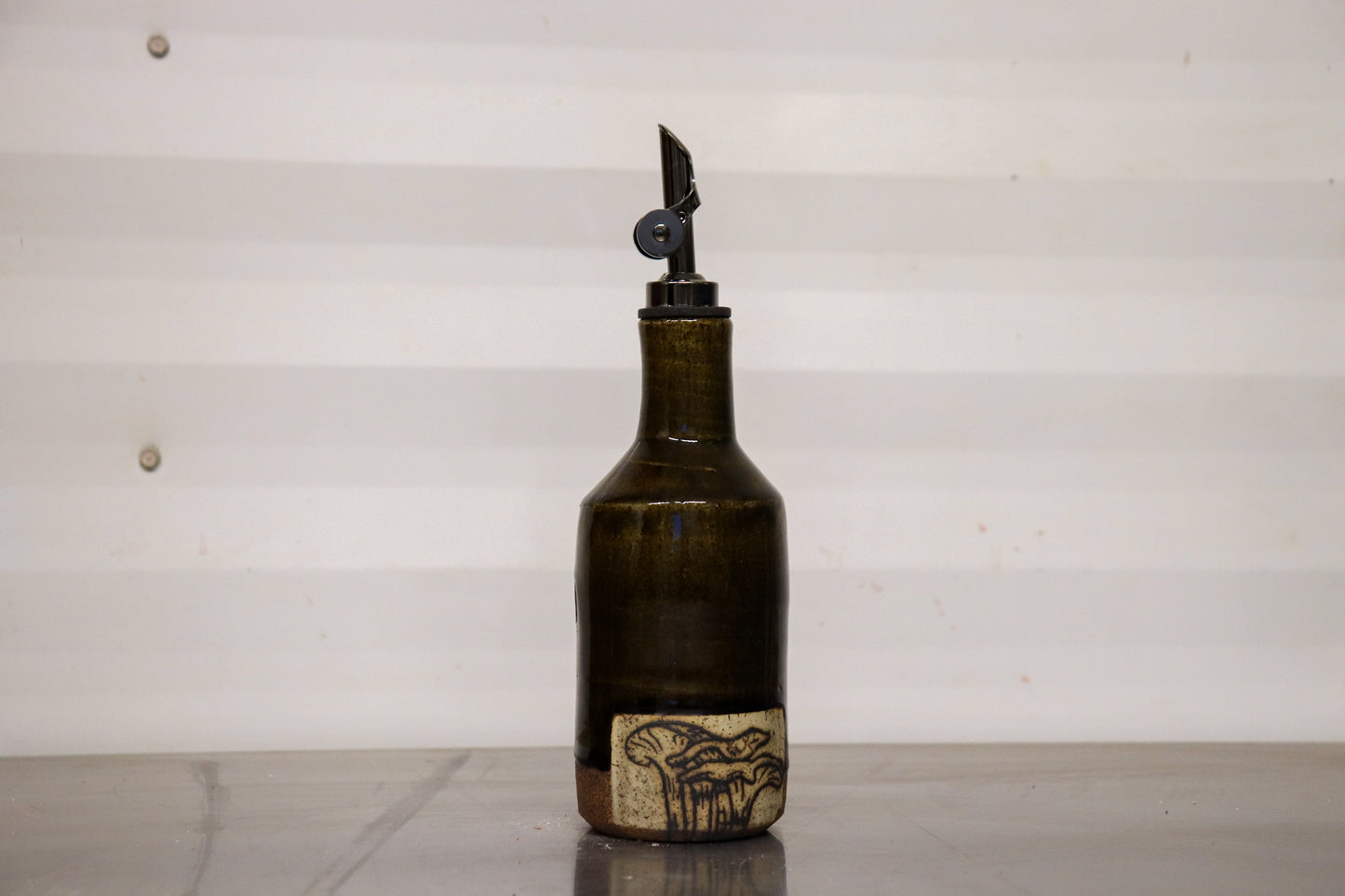 Oil Bottle - Chanterelles