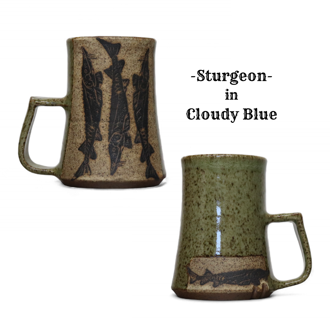 Wide Base Mug - Fish - Presale