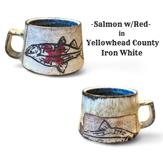 Wholesale Wide Base Fish Mug