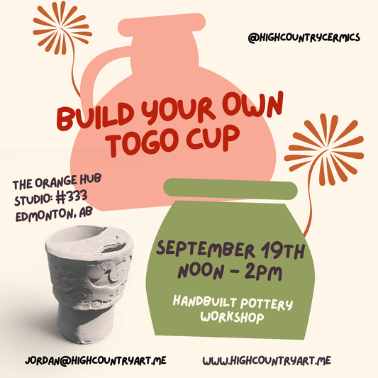 Build Your Own Togo Cup - Edmonton - Sept.19th / Noon-2pm