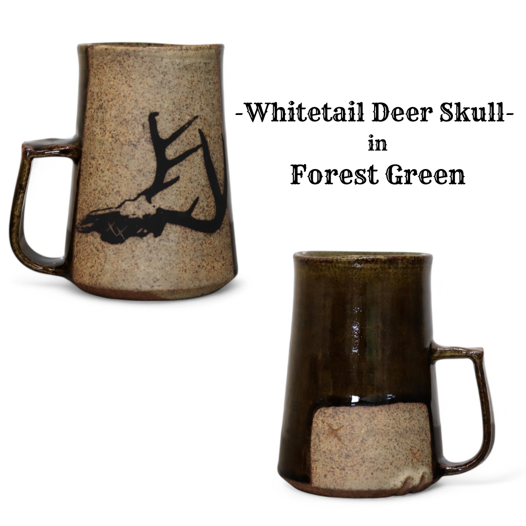 Wide Base Skull Mug **Presale**