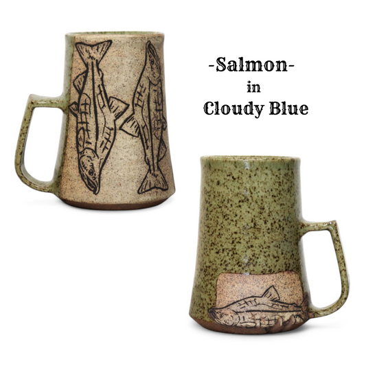 Wide Base Mug - Fish - Presale