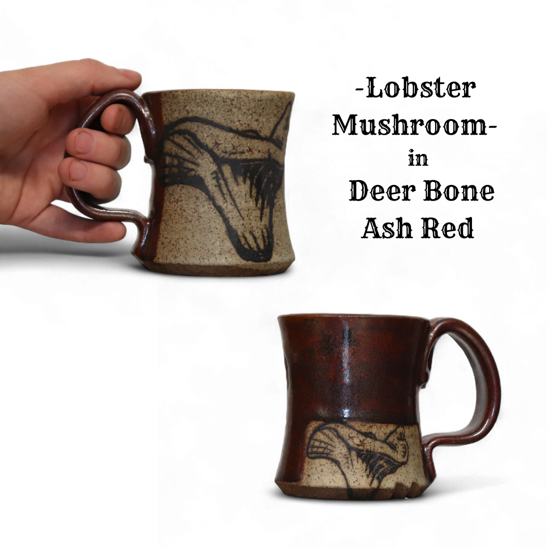 Diner Style Mug - Mushroom/Floral - Presale