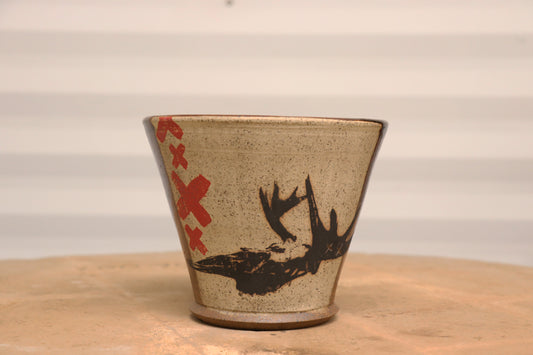 Deer Bone Ash Glaze - Moose Skull Ramen / Pho Bowl