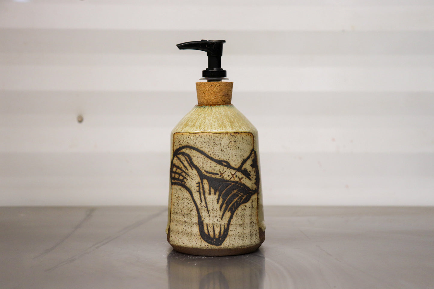 Soap Dispenser - Lobster Mushroom