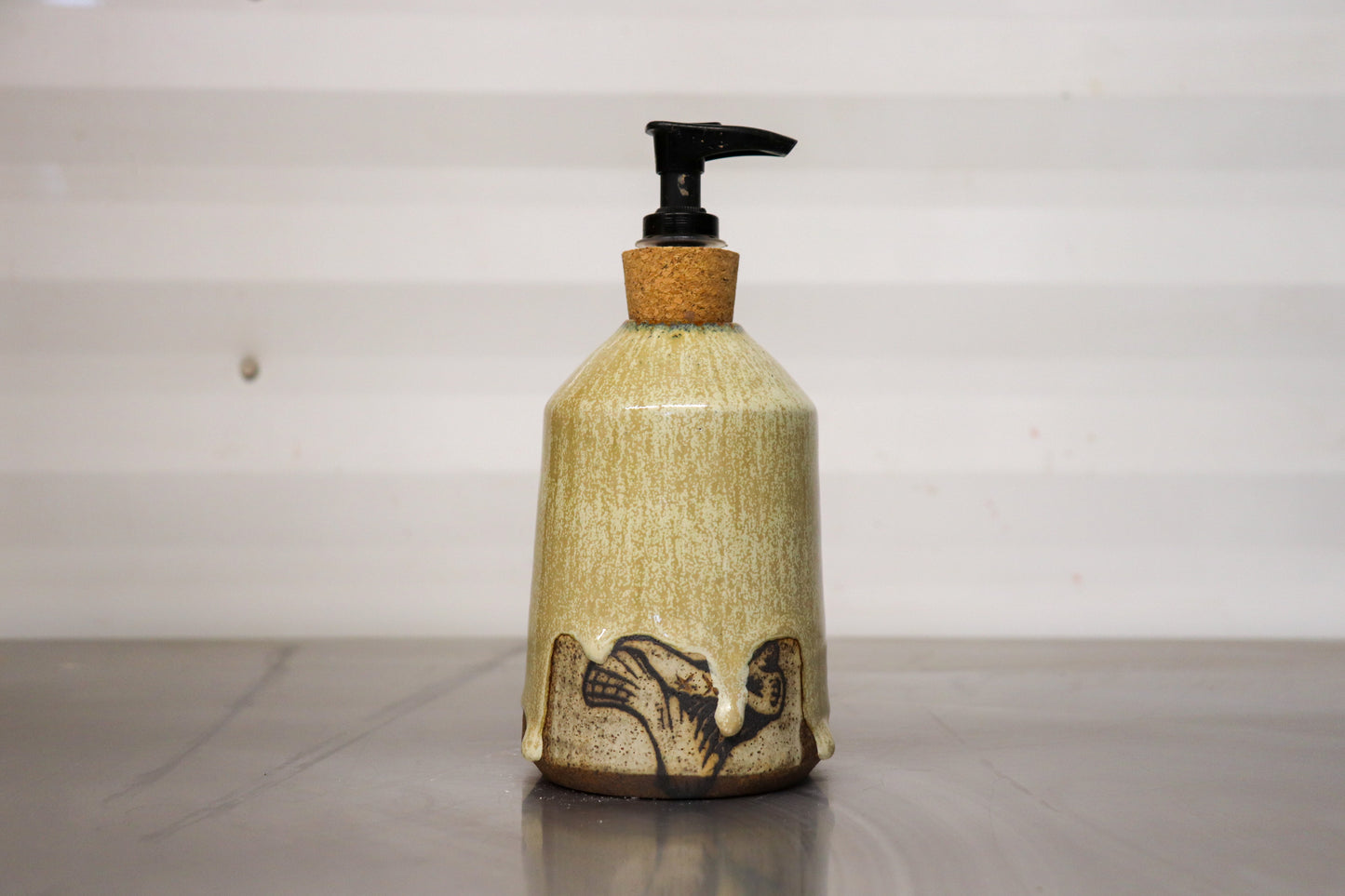 Soap Dispenser - Lobster Mushroom