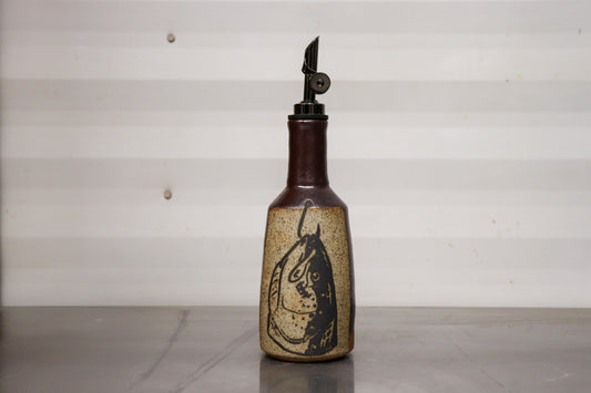 Oil Bottle - Fish Head