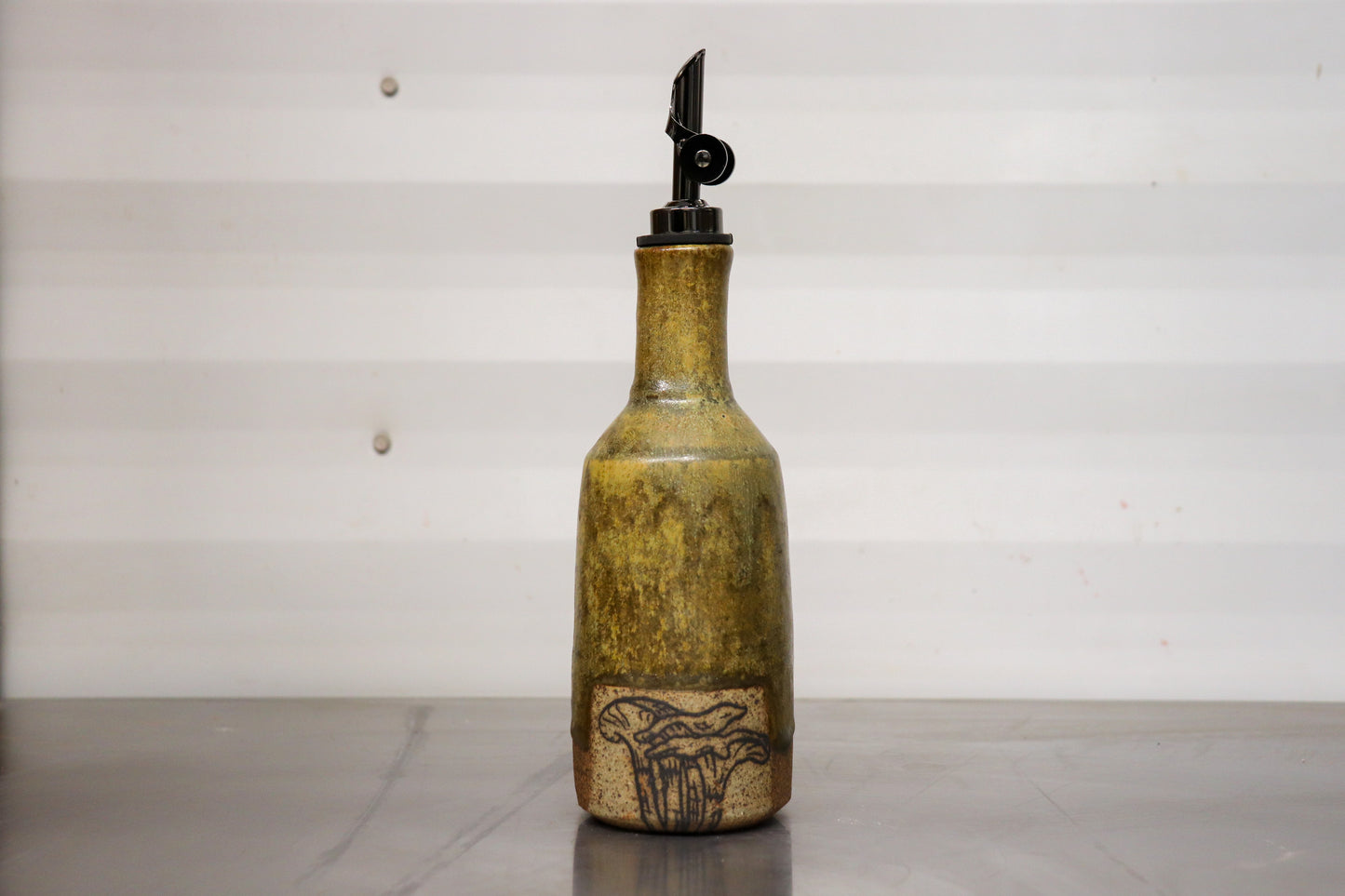Oil Bottle - Chanterelles