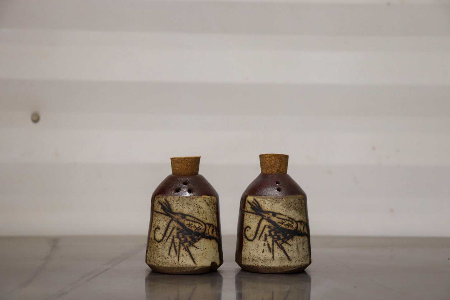 Salt & Pepper Shakers - Spot Prawn