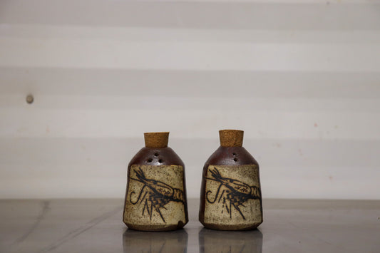Salt & Pepper Shakers - Spot Prawn
