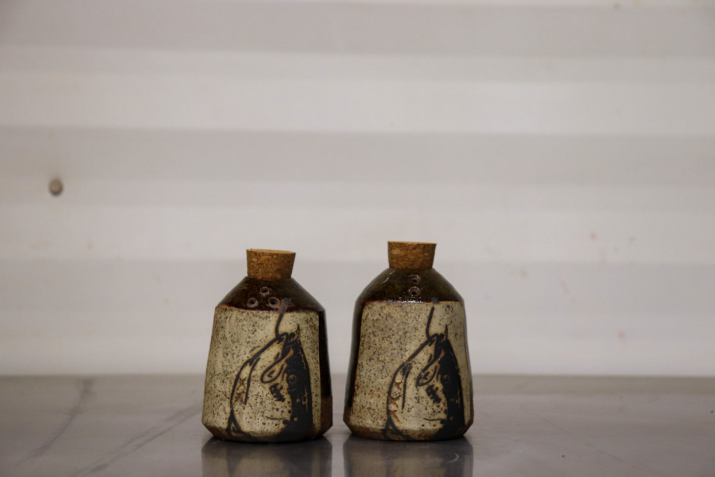 Salt & Pepper Shakers - Fish Head