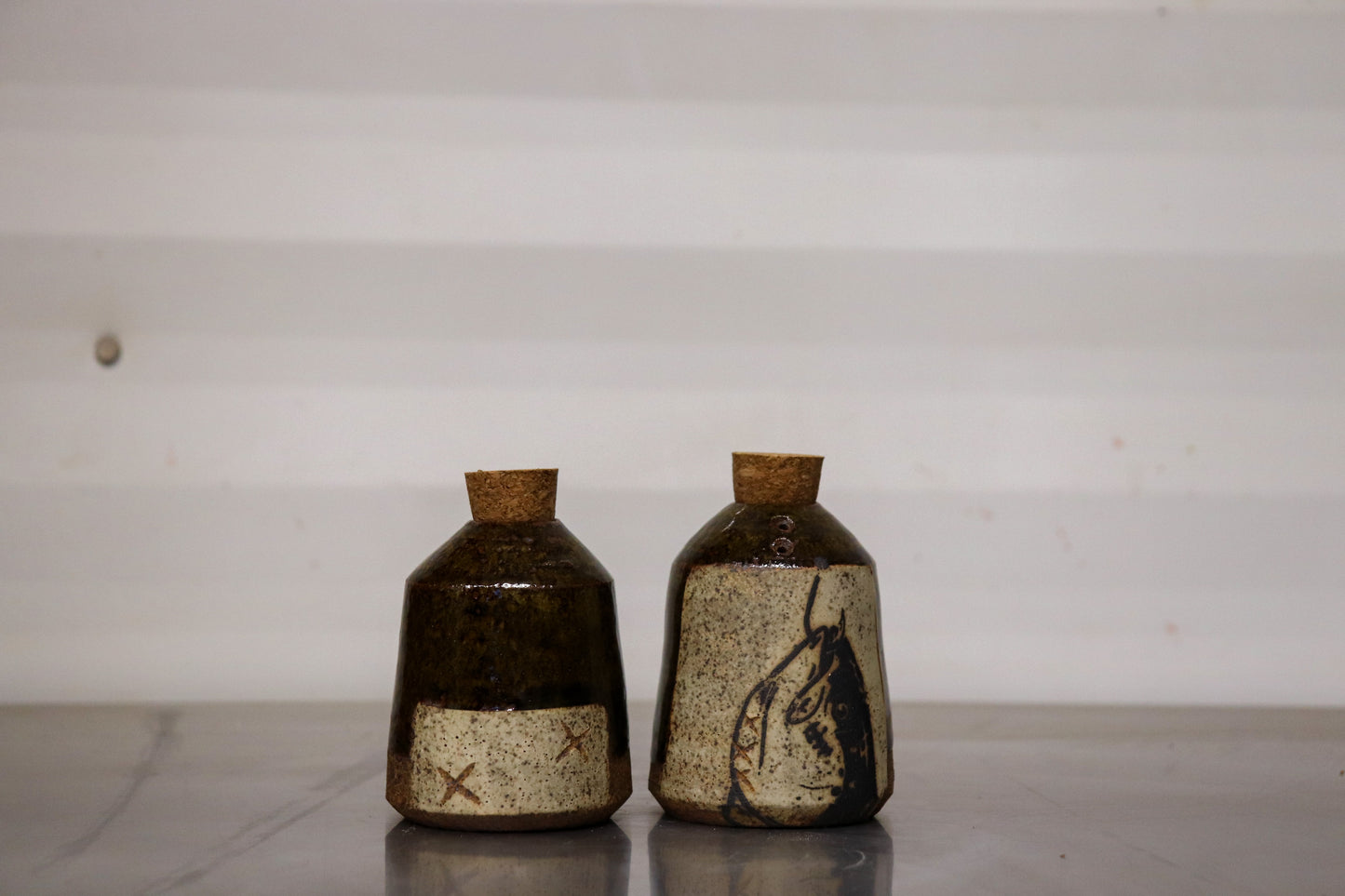 Salt & Pepper Shakers - Fish Head