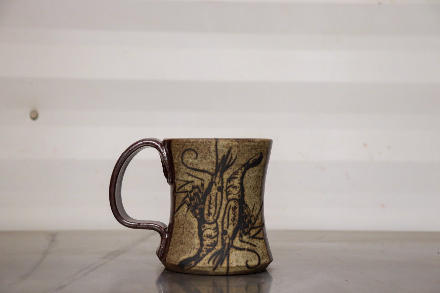 'Diner' Style Mug - Spot Prawn