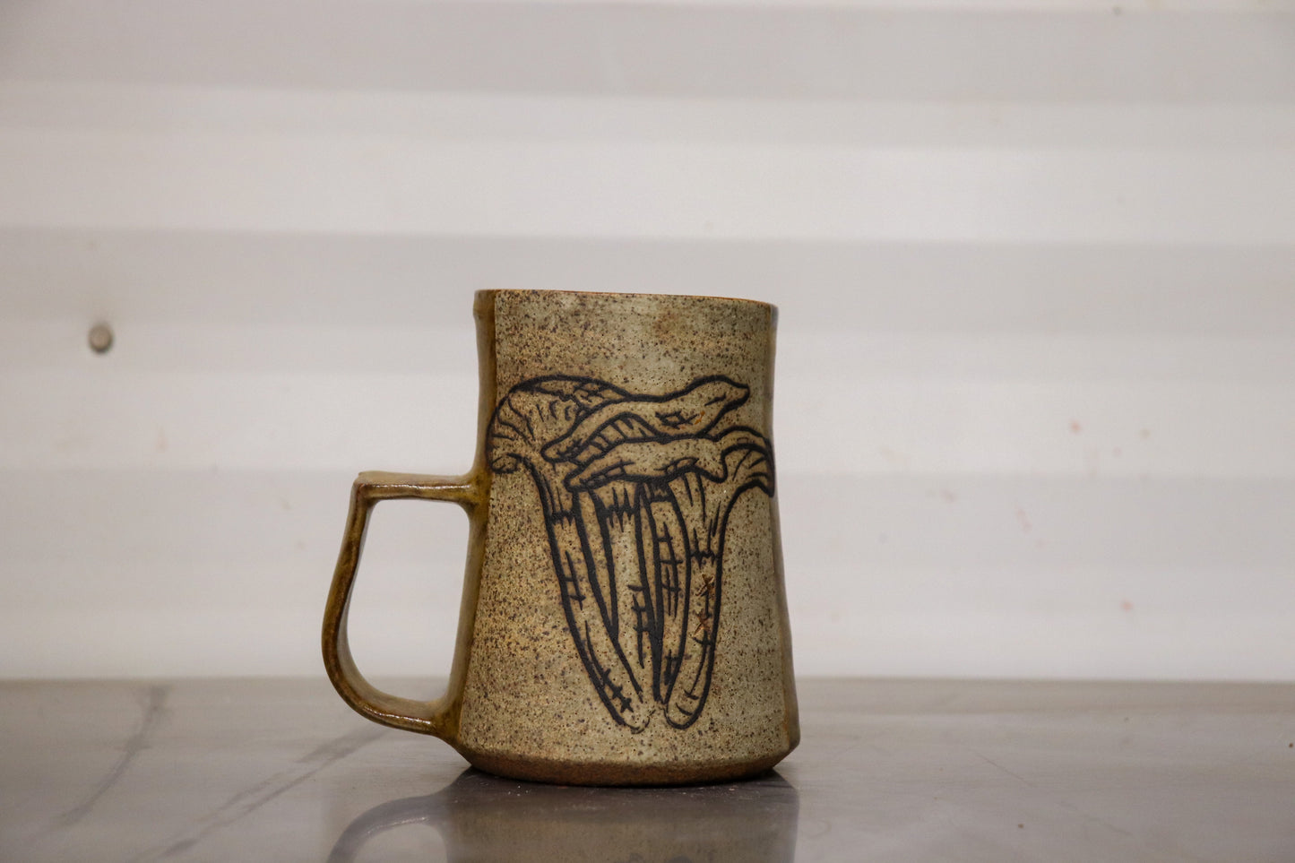 Wide Base Mug - Chanterelles