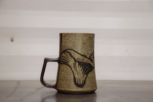 Wide Base Mug - Lobster Mushroom