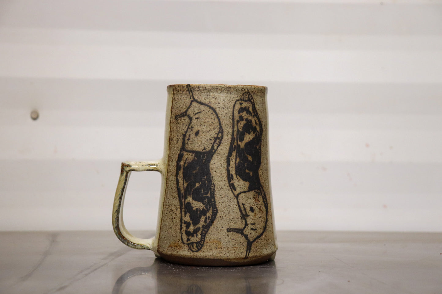 Wide Base Mug - Banana Slug