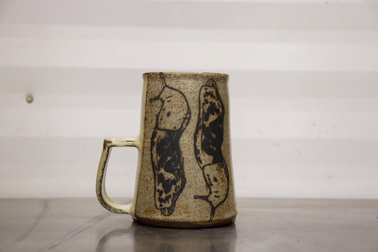 Wide Base Mug - Banana Slug