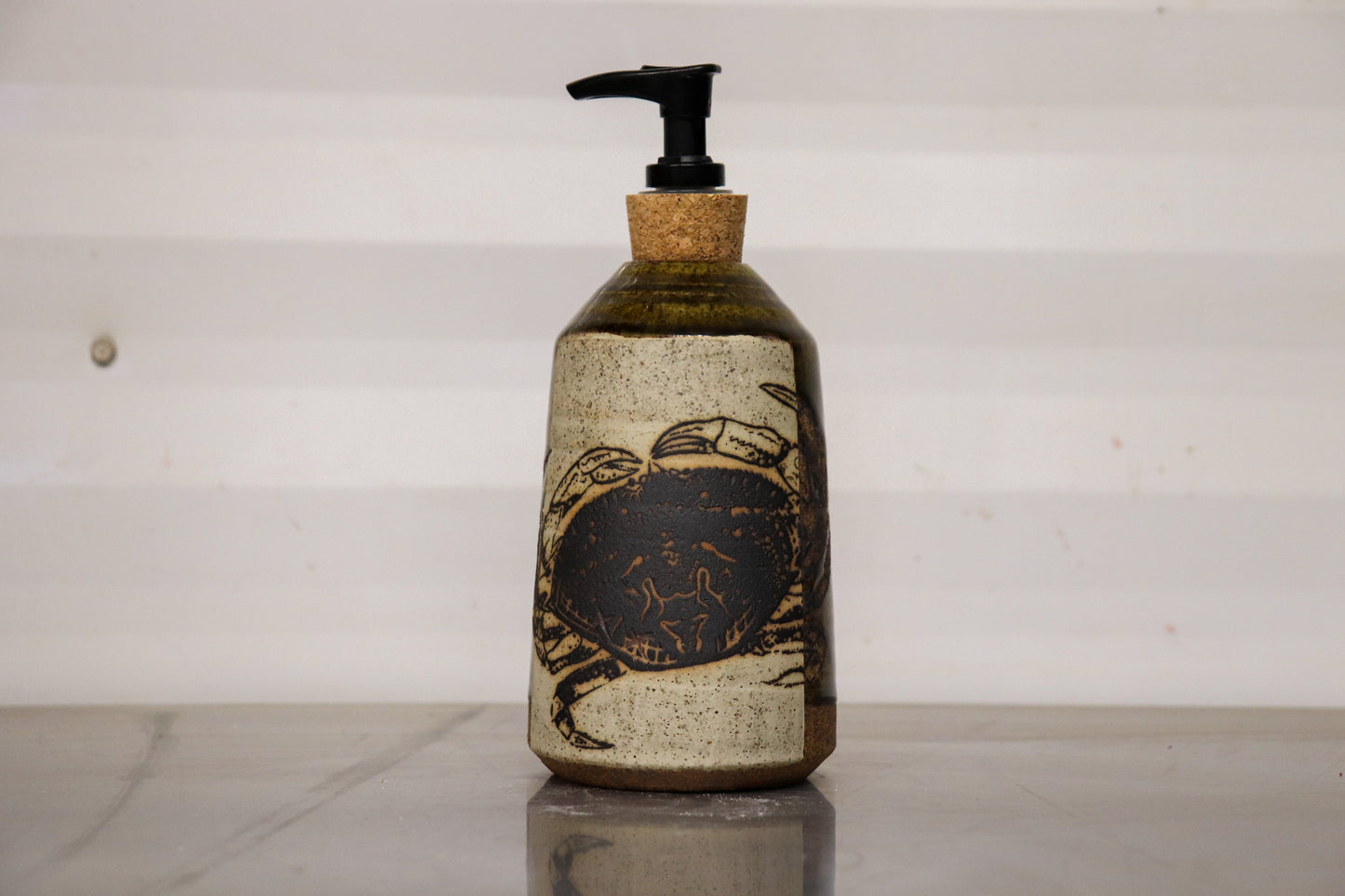 Soap Dispenser - Dungeness Crab