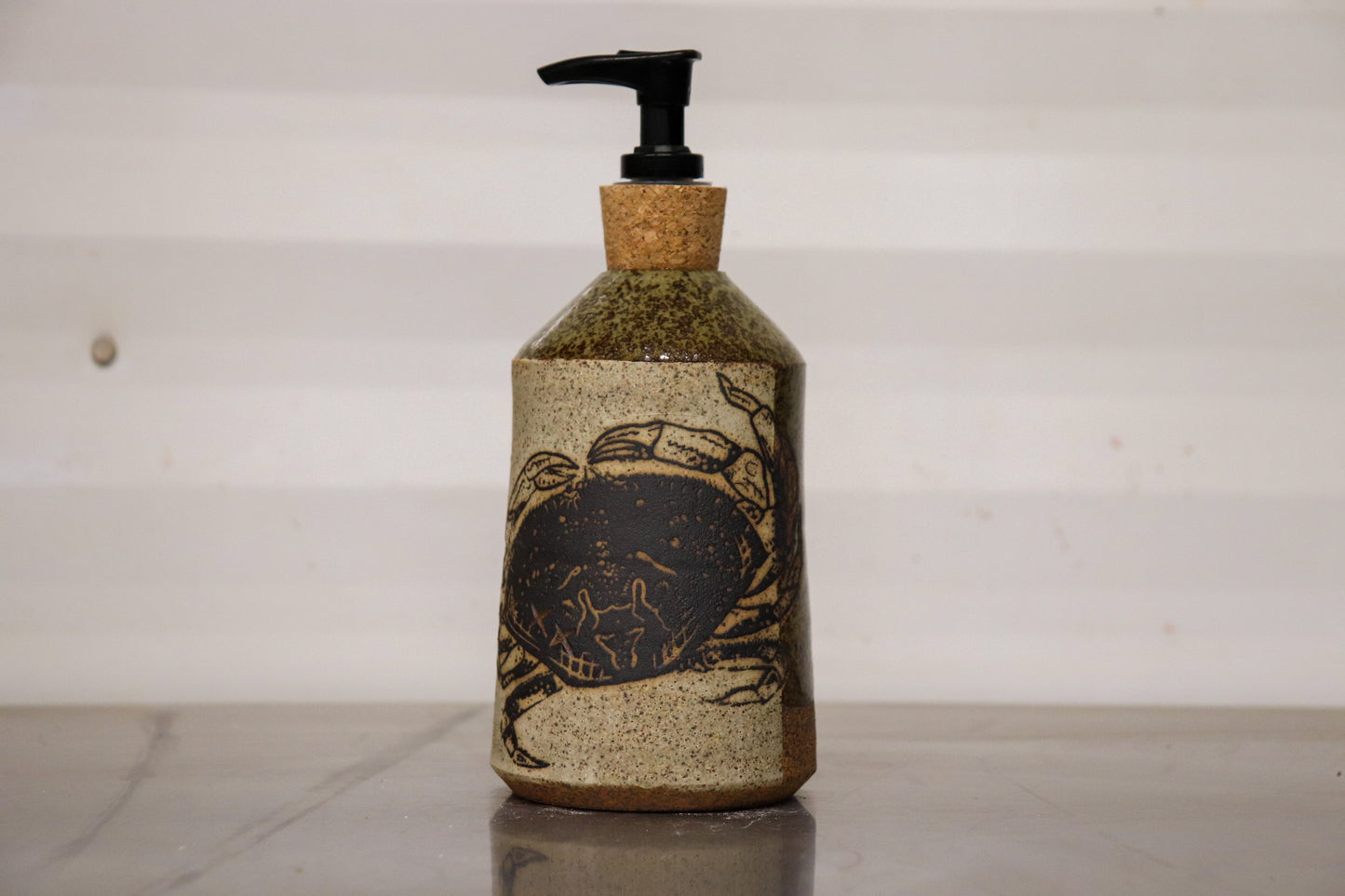 Soap Dispenser - Dungeness Crab