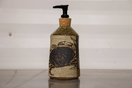 Soap Dispenser - Dungeness Crab