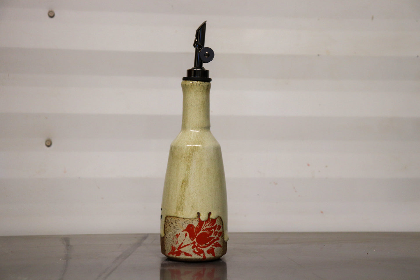 Oil Bottle - Moose Skull + Filigree