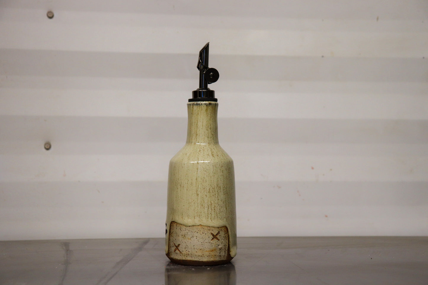 Oil Bottle - Moose Skull