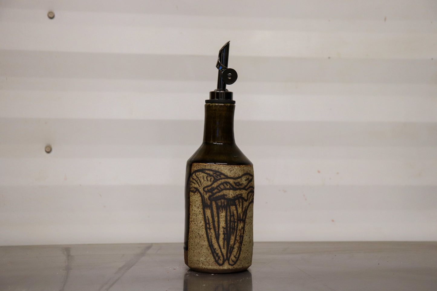 Oil Bottle - Chanterelles