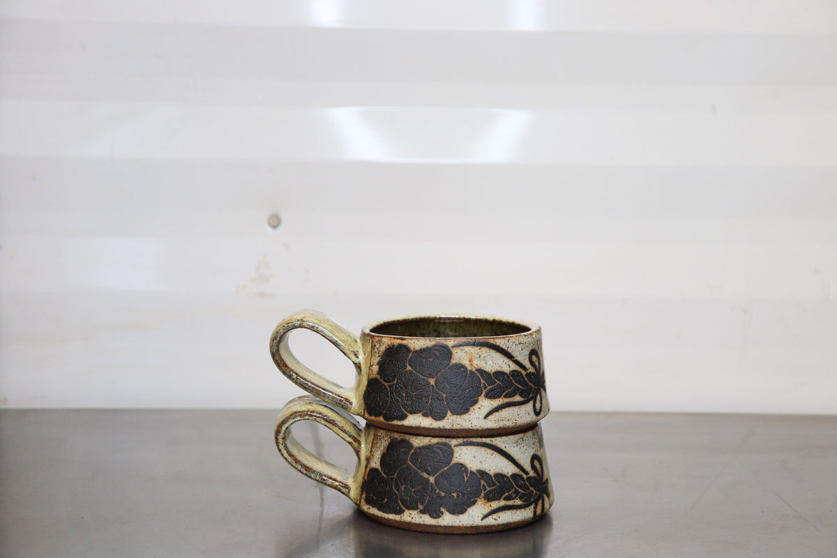 Espresso Cup - Garlic Braid