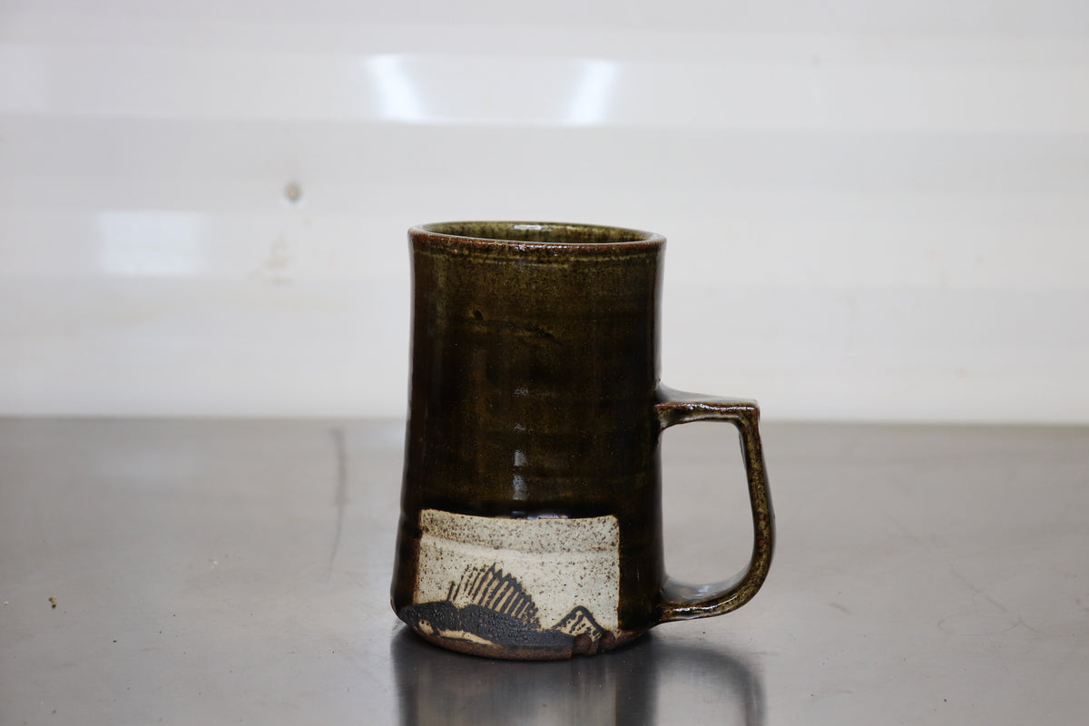 Wide Base Mug - Walleye