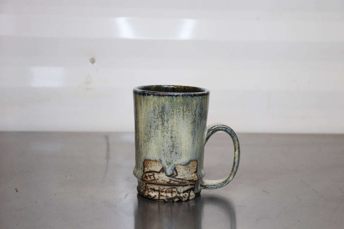 Pedestal Mug - Salmon