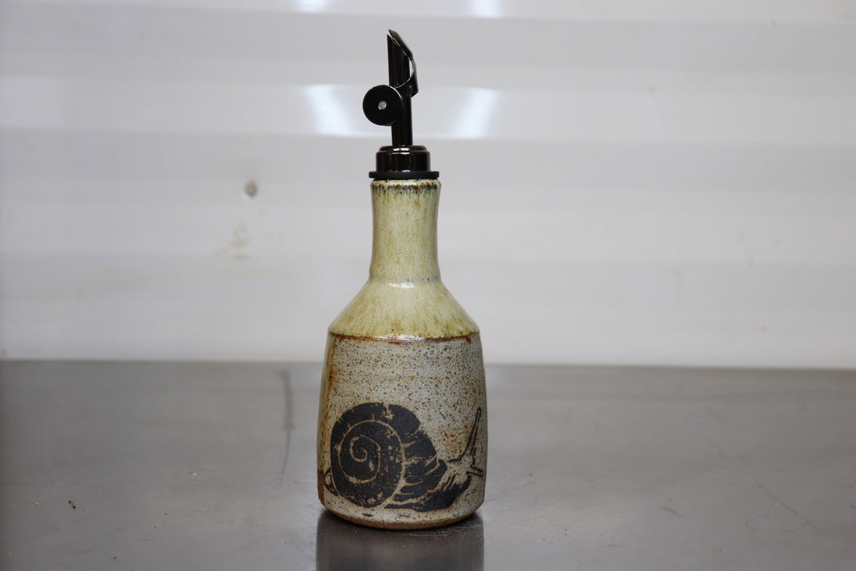 Mini Oil Bottle - Snail Lino Print