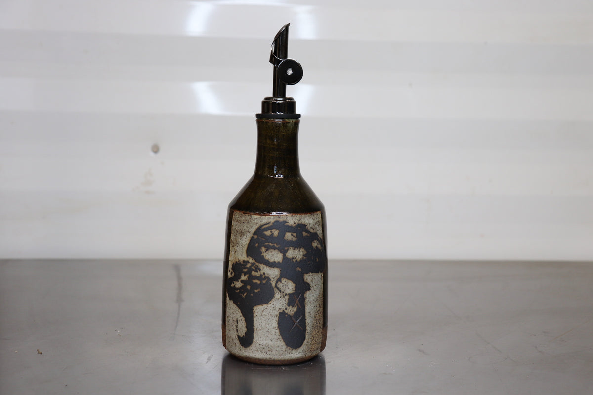 Oil Bottle - Amanita Mushroom