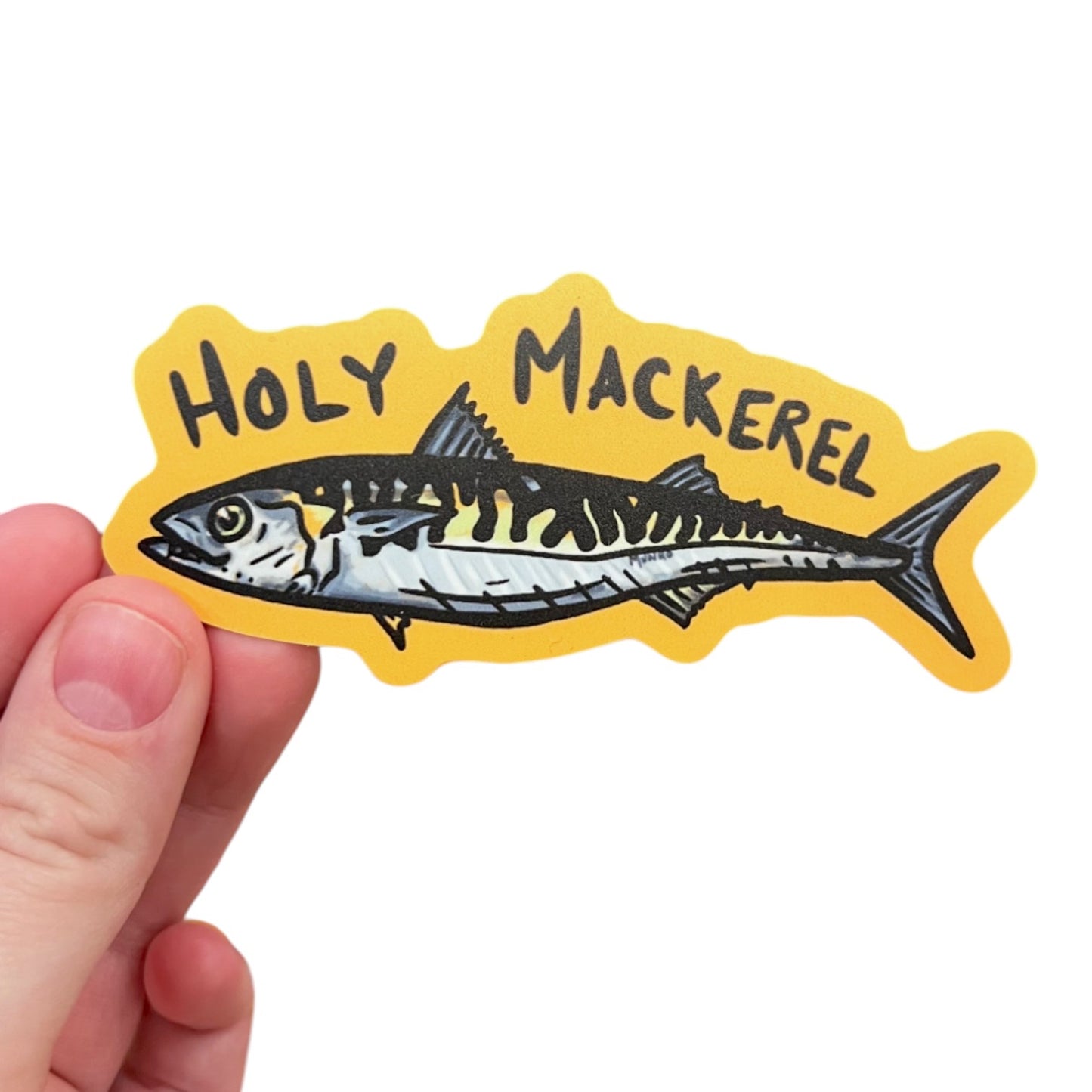 'Holy Mackerel' Sticker