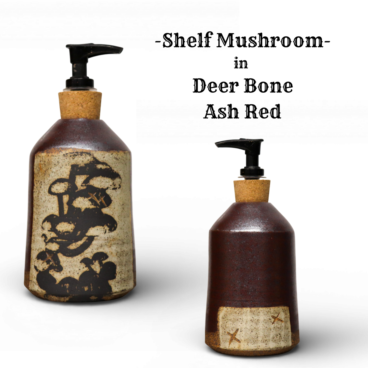 Soap Dispenser - Mushroom/Floral - Presale
