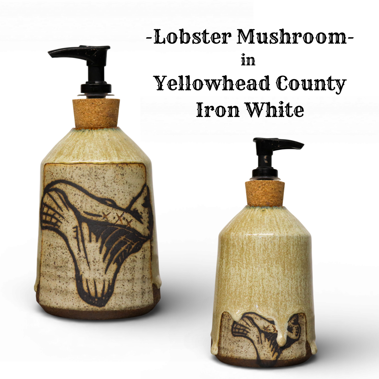 Soap Dispenser - Mushroom/Floral - Presale