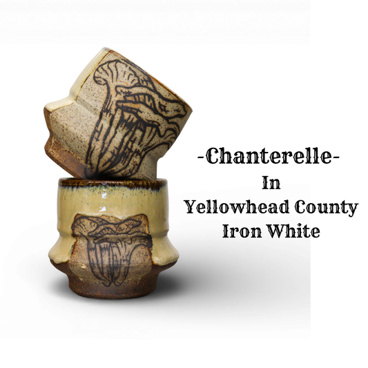 Short Tumbler Wine Cup - Mushroom/Floral